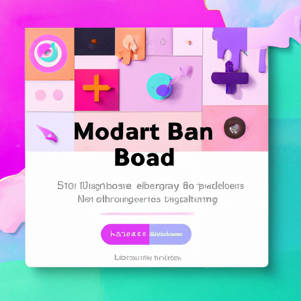 Moodboard tile: neon palette, player HUD, emblem art